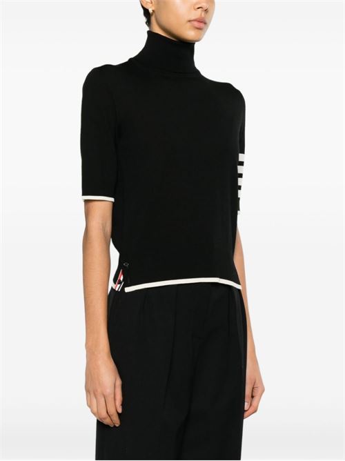 Sweater with striped detail THOM BROWNE | FKA434DY1014001